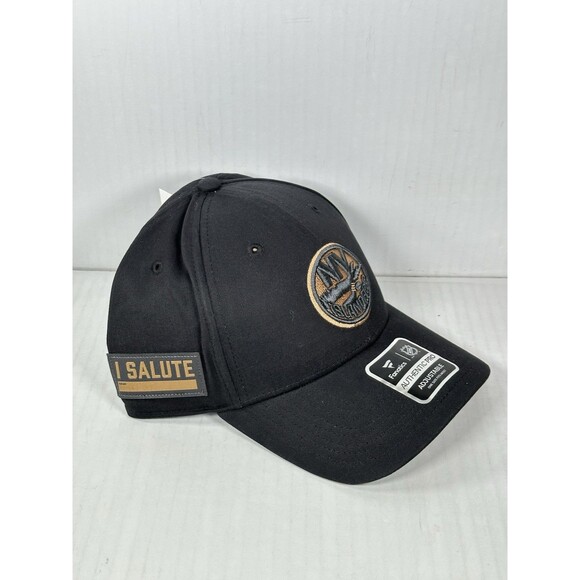 Fanatics NHL New York Islanders Military Appreciation Adjustable Black Hat NWT - Picture 2 of 5